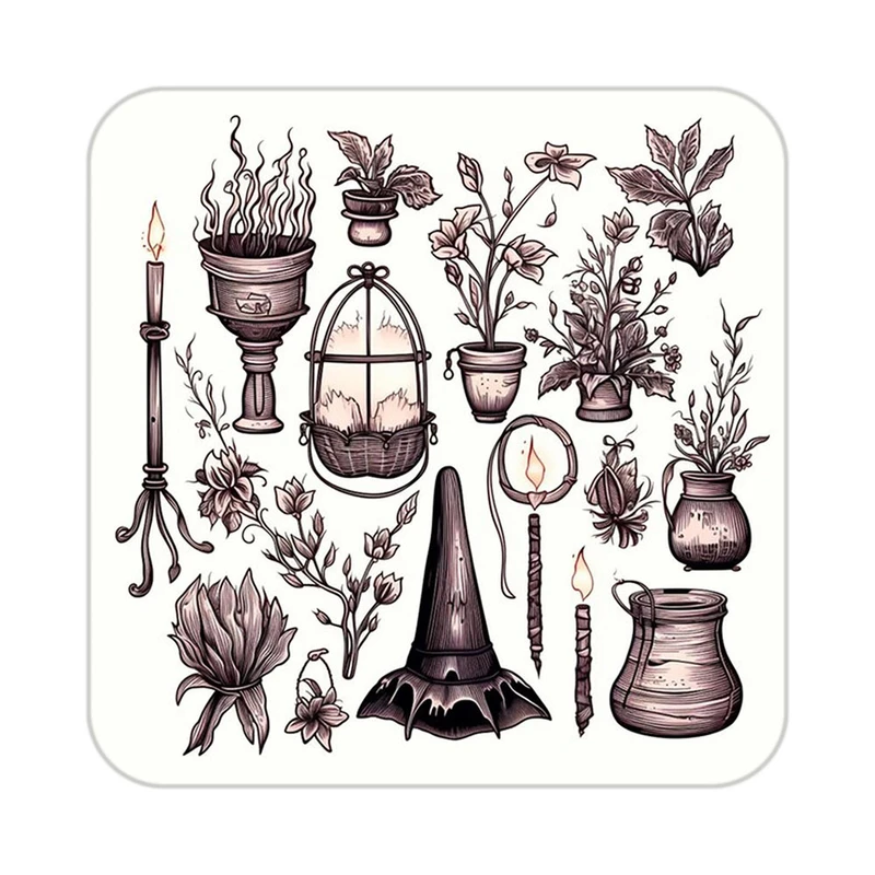 زیر لیوانی کاکتی طرح هری پاتر Harry Potter مدل mp42166