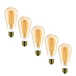 Halley Star 8w LED Lamp E27 5PCS