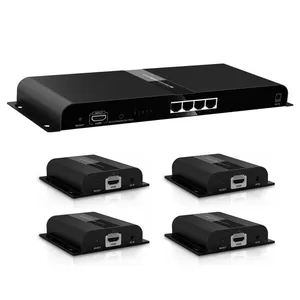 توسعه دهنده و تکرارکننده 1 به 4  HDMI  لنکنگ مدل LKV314-HDbitT