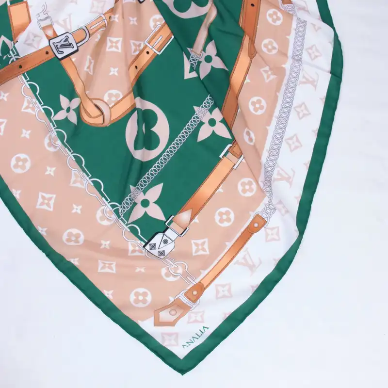 روسری زنانه مدل نخی پاییزی دست دوز 2023 کد 2850