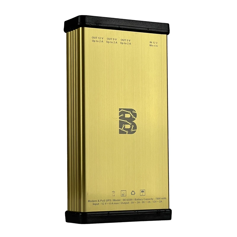 عکس شماره 3 : یو پی اس بارُن الکترونیک مدل se-u200g با ظرفیت 52 ولت آمپر