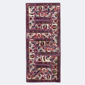 کلاژ فرش دستباف یک و نیم متری مدل بختیار کد 13077