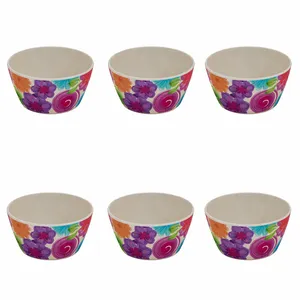 کاسه ماست خوری بامبو فونیکس مدل Flora646 سایز 9 سانتی متر