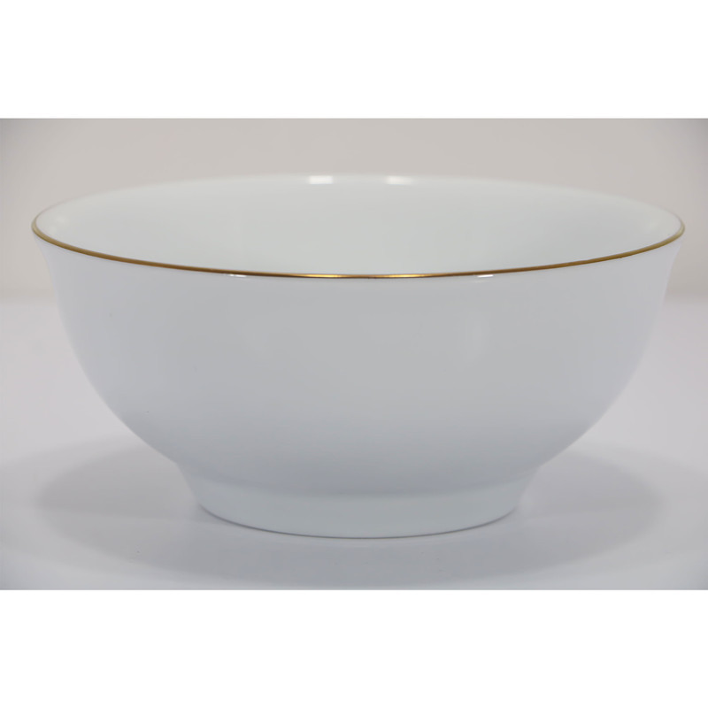 پیاله شرکت صنایع چینی تقدیس مدل آبگوشت خوری خط طلا بسته 3 عددی