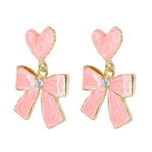 گوشواره میخی زنانه زودیکا مدل پاپیون کد AAC1110