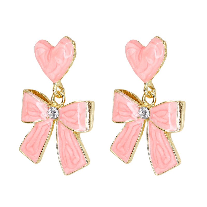 گوشواره میخی زنانه زودیکا مدل پاپیون کد AAC1110