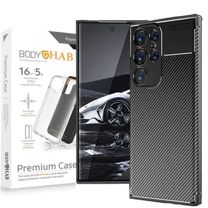 کاور بادی قاب مدل Fiber Carbon2-S 25 ultra مناسب برای گوشی موبایل سامسونگ Galaxy S25 Ultra