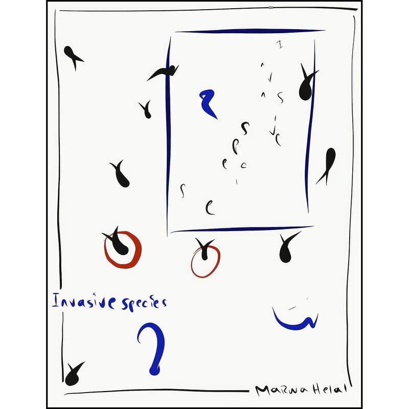 کتاب Invasive species اثر Marwa Helal انتشارات Nightboat Books