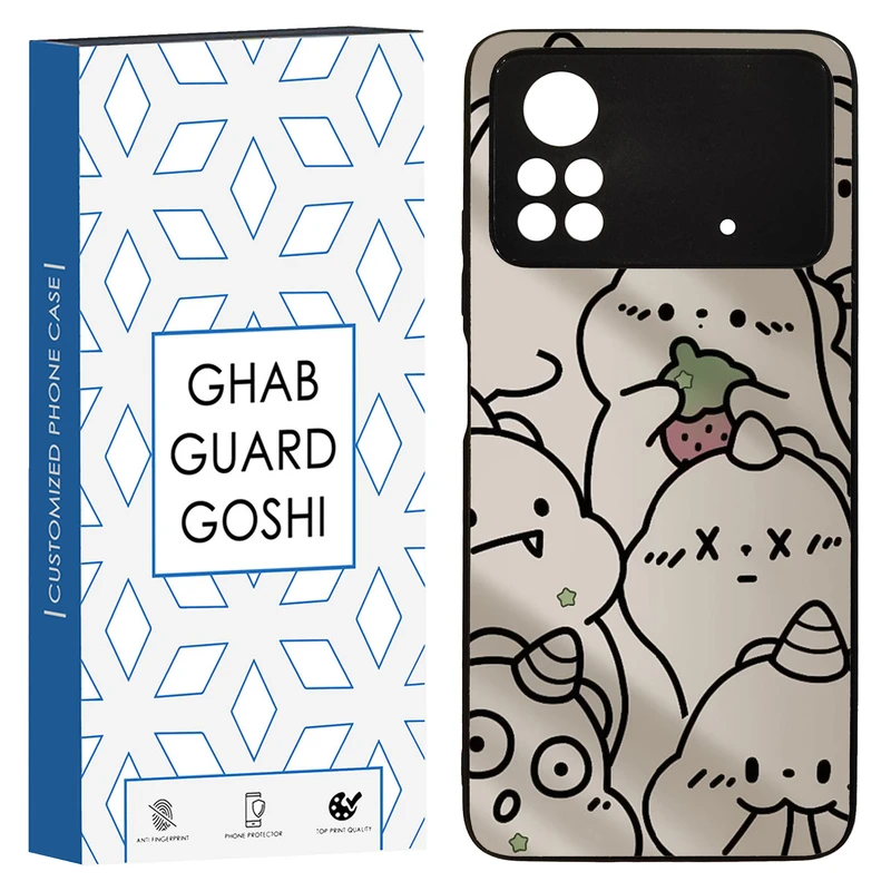 کاور قاب گارد گوشی طرح دایناسور کد TPU-190 مناسب برای گوشی موبایل شیائومی POCO M4 PRO 4G