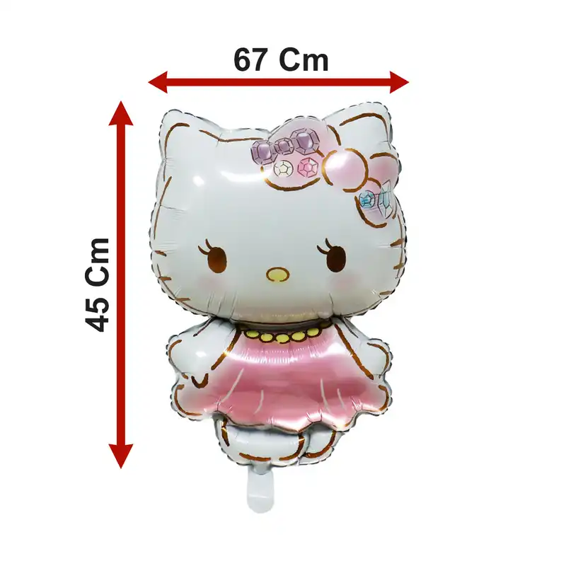 بادکنک فویلی لاکی بالونز مدل کیتی کد 1216