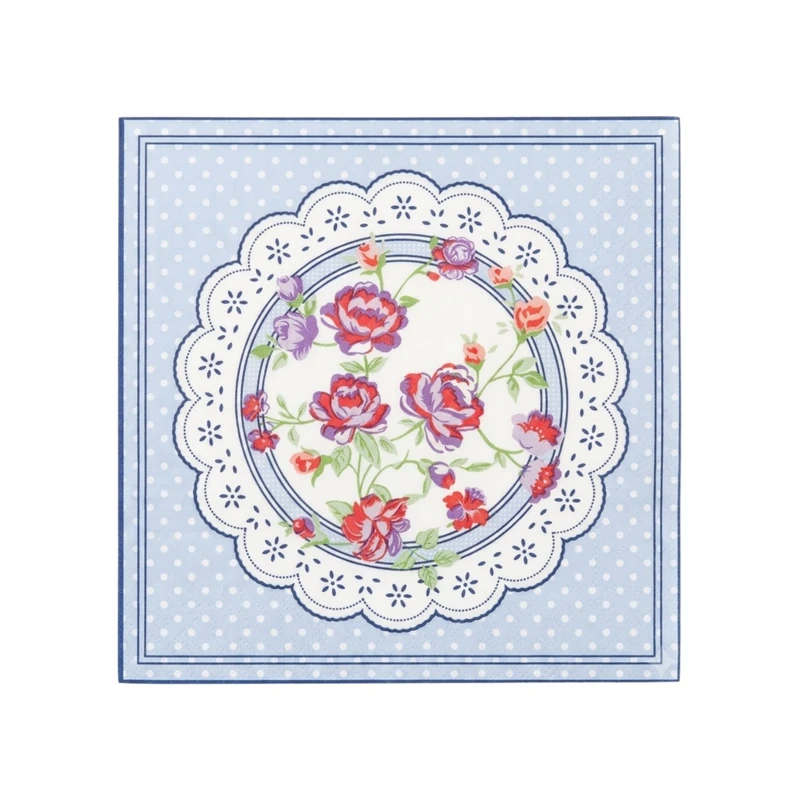 دستمال سفره مدل Flower Garden بسته 20 عددی
