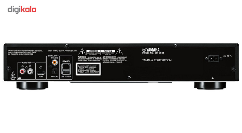 پخش کننده Blu-Ray یاماها مدل BD-S681