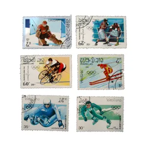 تمبر یادگاری مدل ورزشی کد bc-2092 مجموعه 6 عددی