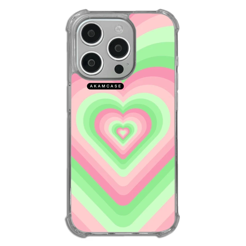 کاور آکام مدل AMCWTA15PRO-HEARTS15 مناسب برای گوشی موبایل اپل iPhone 15 Pro