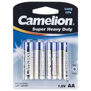 Camelion Super Heavy Duty AA Battery Pack of 4