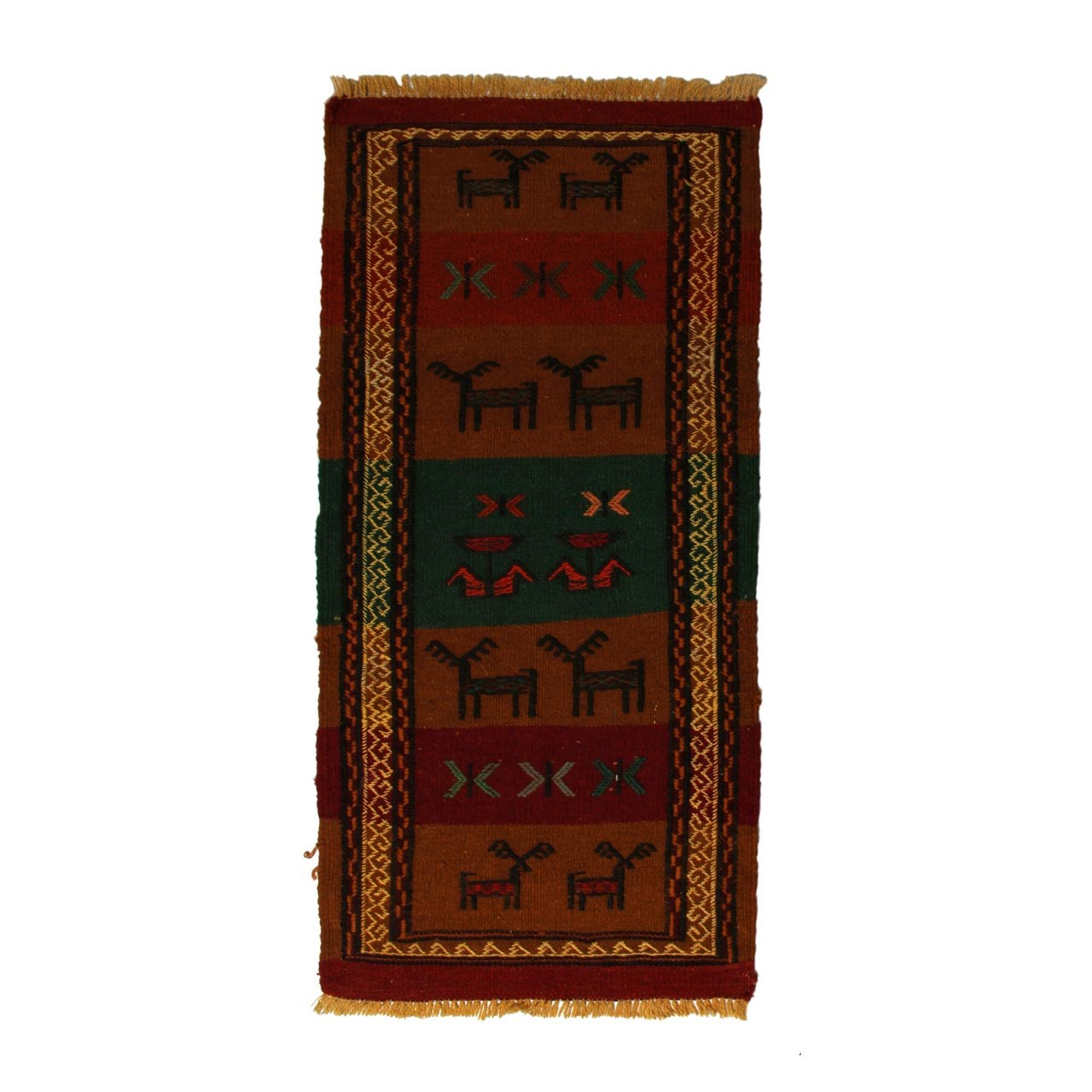 گلیم دستبافت سرزمین فرش کد TKG142