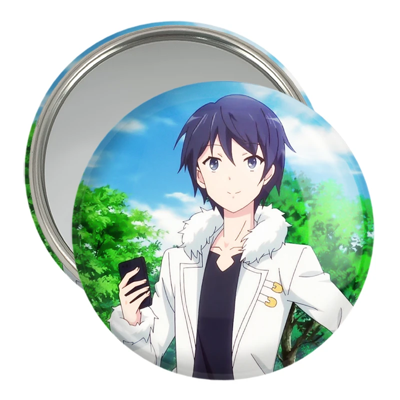 آینه جیبی خندالو مدل انیمه در دنیایی دیگر با تلفن هوشمندم کد 27153