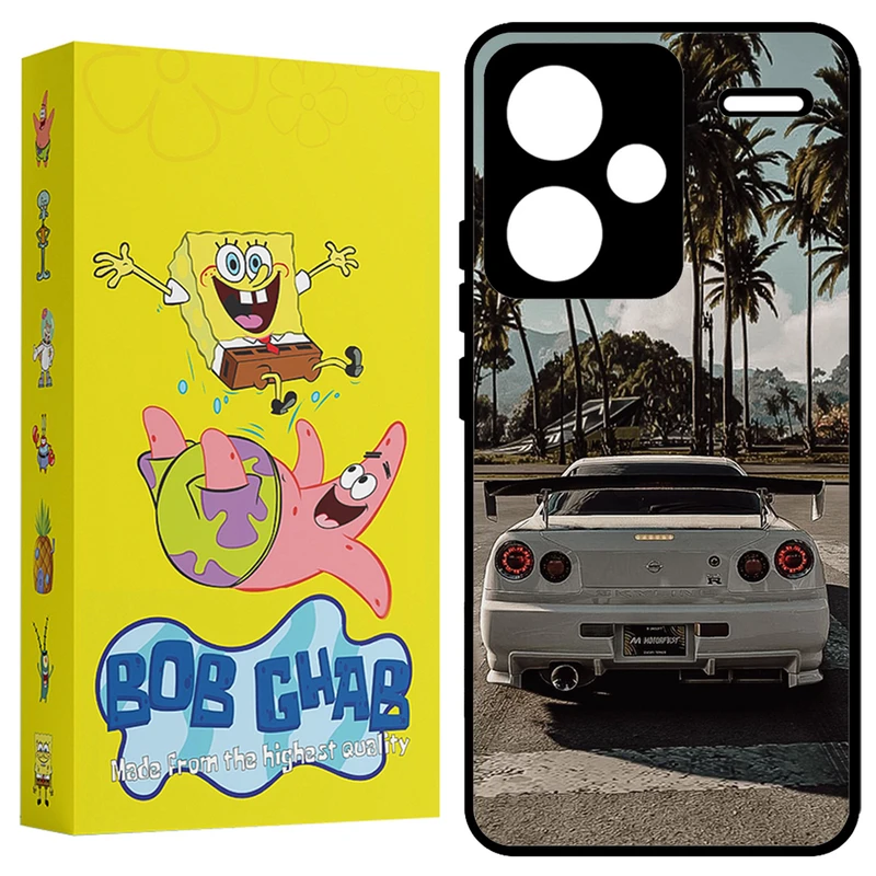 کاور باب قاب طرح ماشین مدل BCPN13PL مناسب برای گوشی موبایل شیائومی Redmi Note 13 Pro Plus