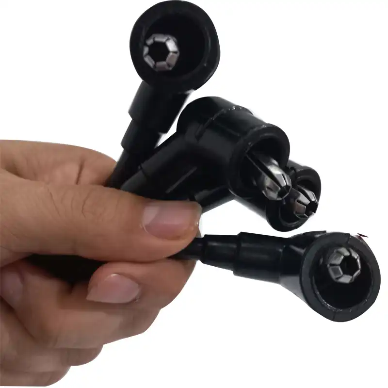 وایر شمع خودرو کیان زاگرس مدل zmns مناسب برای پراید بسته 4 عددی