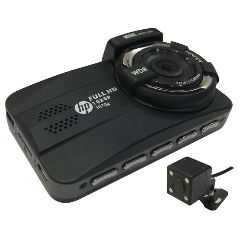 دوربین فیلم برداری خودرو اچ پی مدل f870g دوربین فیلم برداری خودرو اچ پی مدل f870g