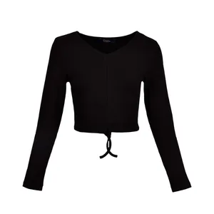 بلوز زنانه بادی اسپینر مدل 3245 کد 1 رنگ مشکی