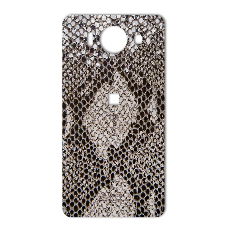 برچسب پوششی ماهوت مدل Cobra-scale Leather مناسب برای گوشی Microsoft Lumia 950