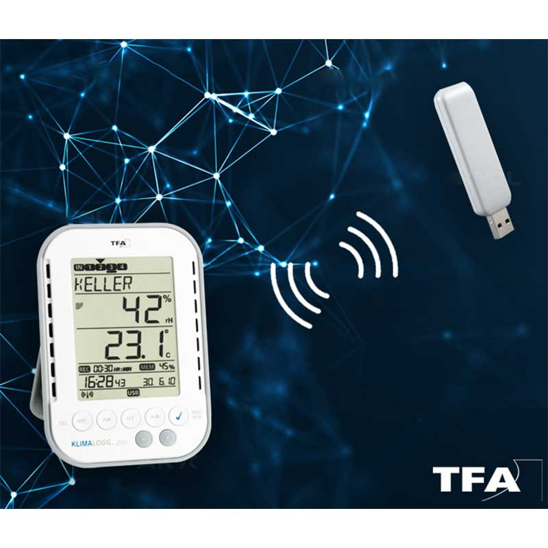 دیتالاگر ثبت دما و رطوبت تی اف ای مدل 30.3039IT