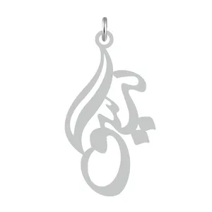 آویز گردنبند کرابو طرح گیسو مدل Kb2-651