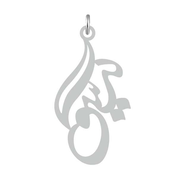 آویز گردنبند کرابو طرح گیسو مدل Kb2-651