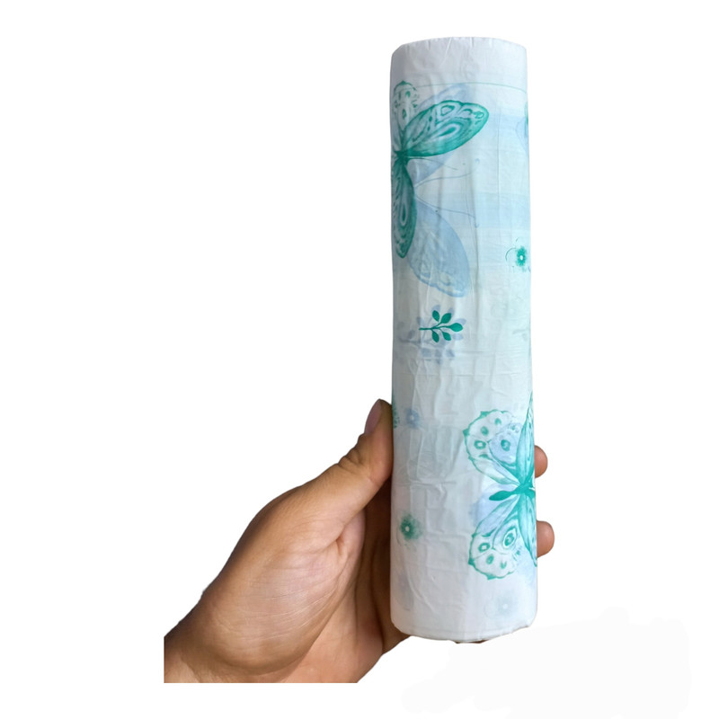 سفره یک بار مصرف هپی هوم مدل اقتصادی مقاوم رول 40 متری مجموعه  4 عددی