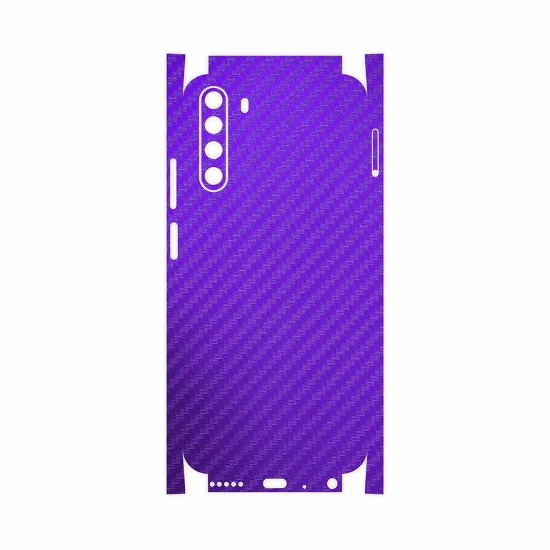 برچسب پوششی ماهوت مدل Purple-Fiber-FullSkin مناسب برای گوشی موبایل جی پلاس X10