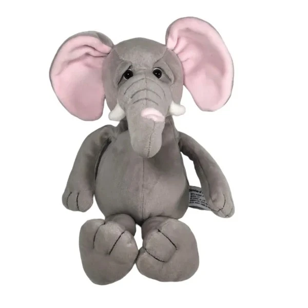 عروسک طرح فیل مدل Russ Elephant  کد SZ12/992 ارتفاع 47 سانتی‌متر