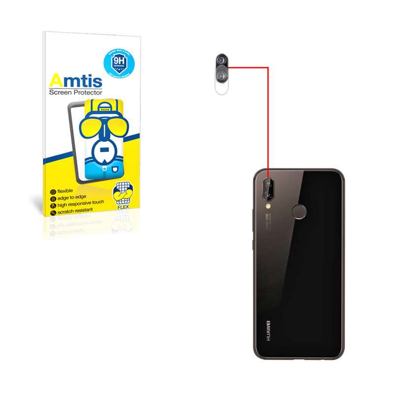 محافظ لنز دوربین امتیس مدل p20lite مناسب برای گوشی موبایل هوآوی P20 LITE