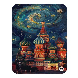 ماوس پد شادیت مدل  کلیسای جامع سنت باسیل کد01 سایز24*19 سانتی متر