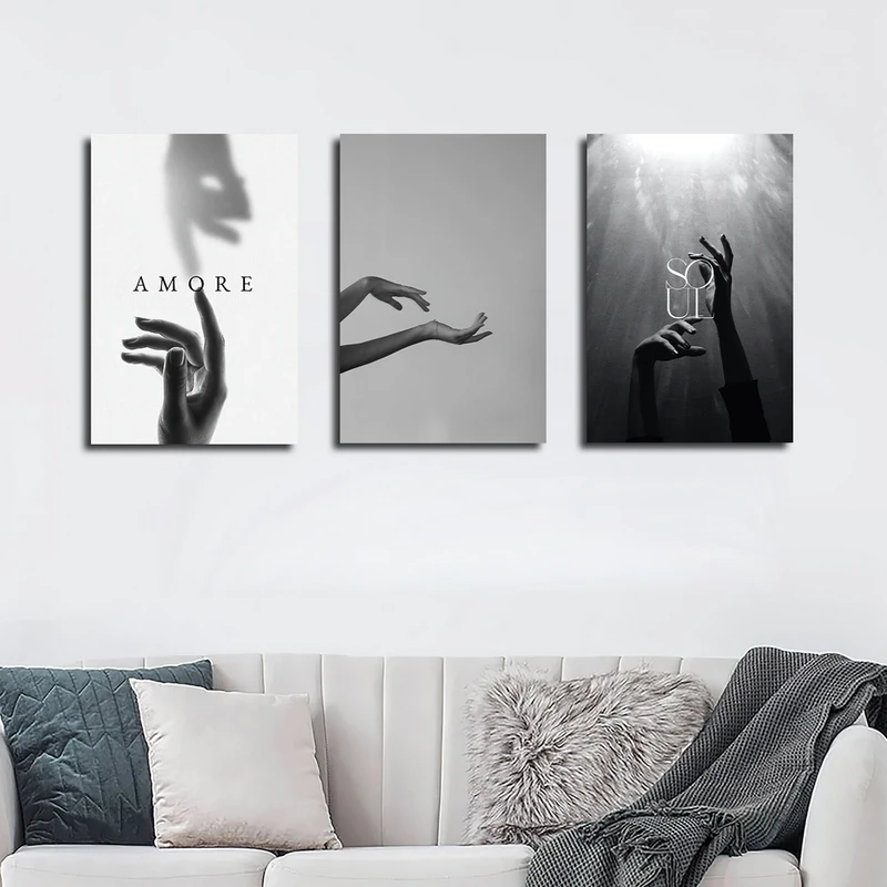 تابلو شاسی بکلیت طرح عشق مدل SH-2774 مجموعه 3 عددی