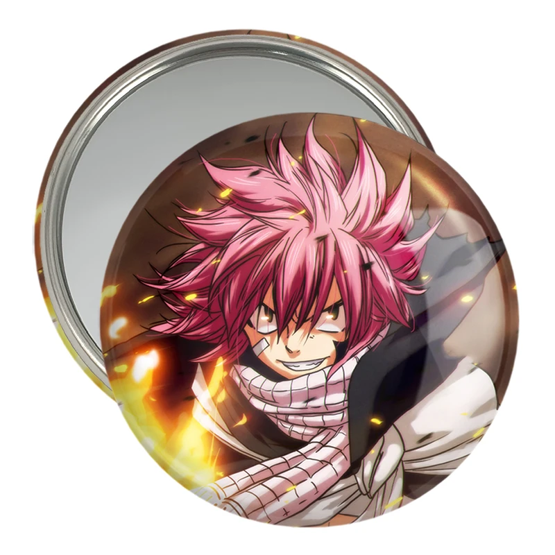 آینه جیبی خندالو مدل ناتسو انیمه فری تیل Fairy Tail  کد 16460