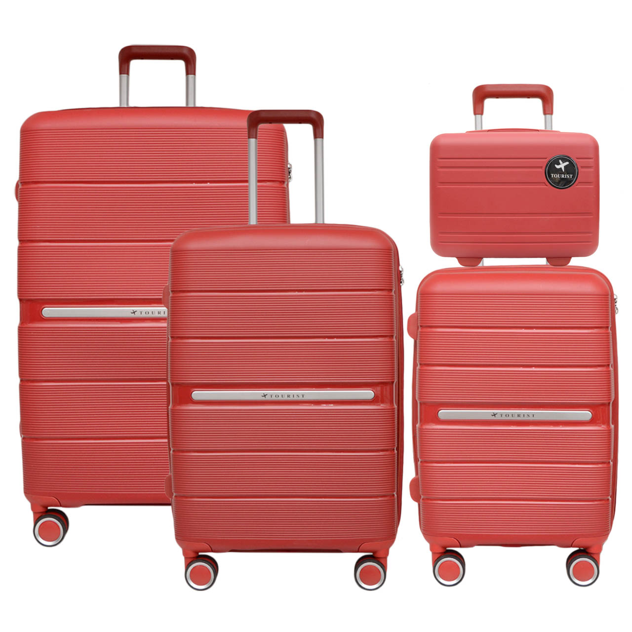نکته خرید - قیمت روز مجموعه چهار عددی چمدان توریست مدل NT1 خرید