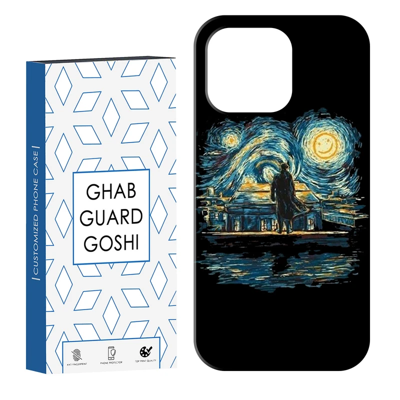 کاور قاب گارد گوشی طرح ونگوگ کد Dimo-456 مناسب برای گوشی موبایل اپل  IPHONE 13 PRO MAX