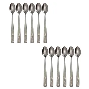 قاشق چایی خوری مدل هخامنشی بسته 12 عددی