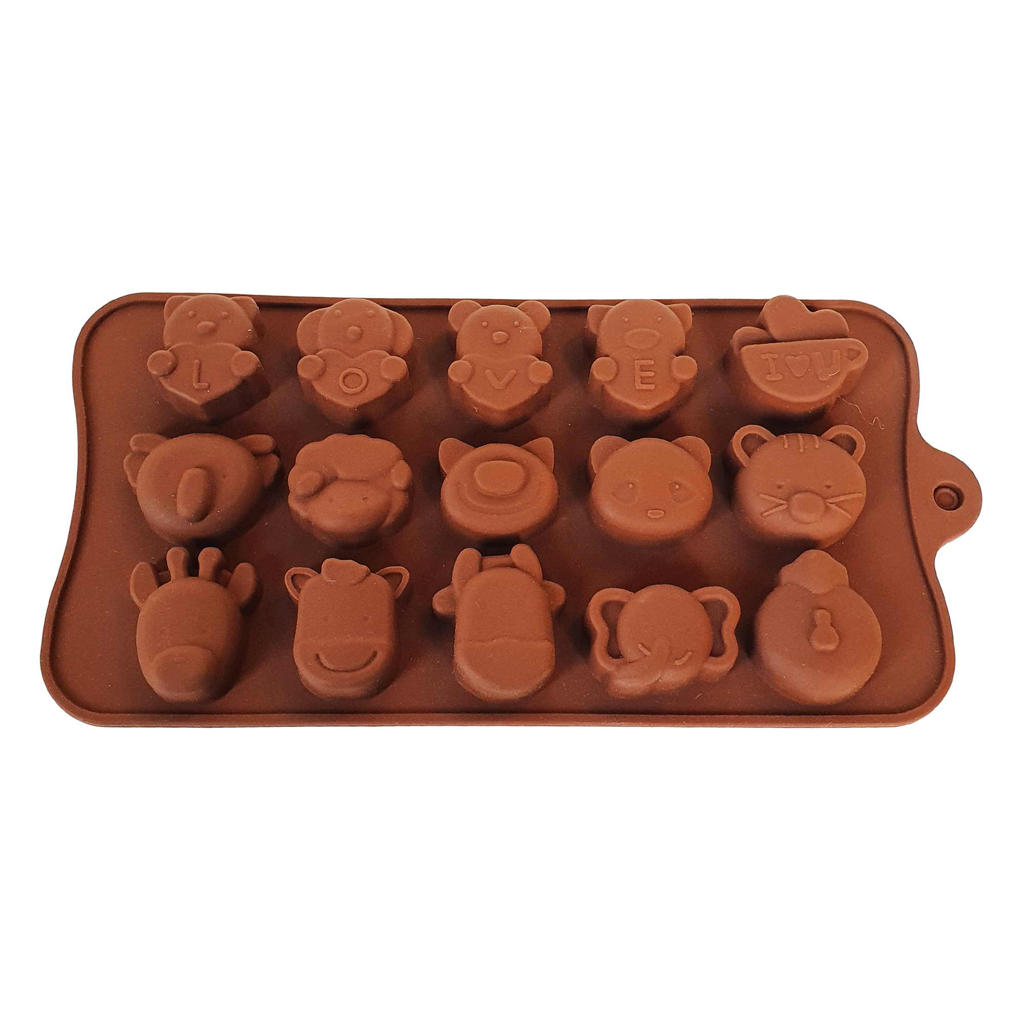قالب شکلات طرح حیوانات کد Mhr-298
