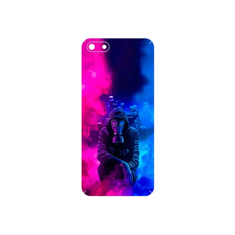 برچسب پوششی ماهوت مدل Smoke Rainbow Digital Art 2 مناسب برای گوشی موبایل آنر 7S