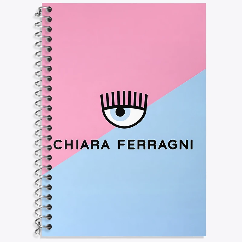 دفتر لغت 50 برگ خندالو طرح کیارا فرانی (Chiara Ferragni) کد N2703