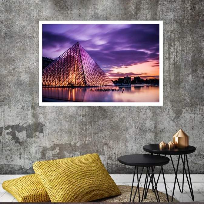 تابلو بکلیت طرح معماری مدرن مدل قاب شاسی W-s8075