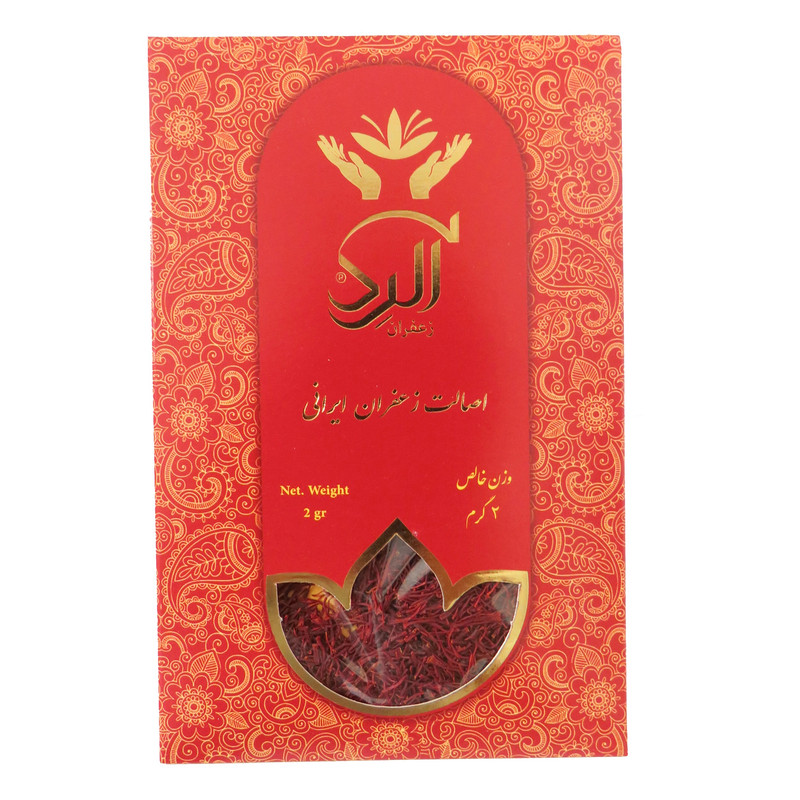 زعفران سرگل ممتاز زعفران آلرد - 2 گرم
