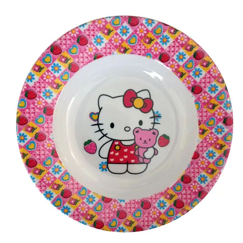 بشقاب کودک طرح گربه کد Kit-10