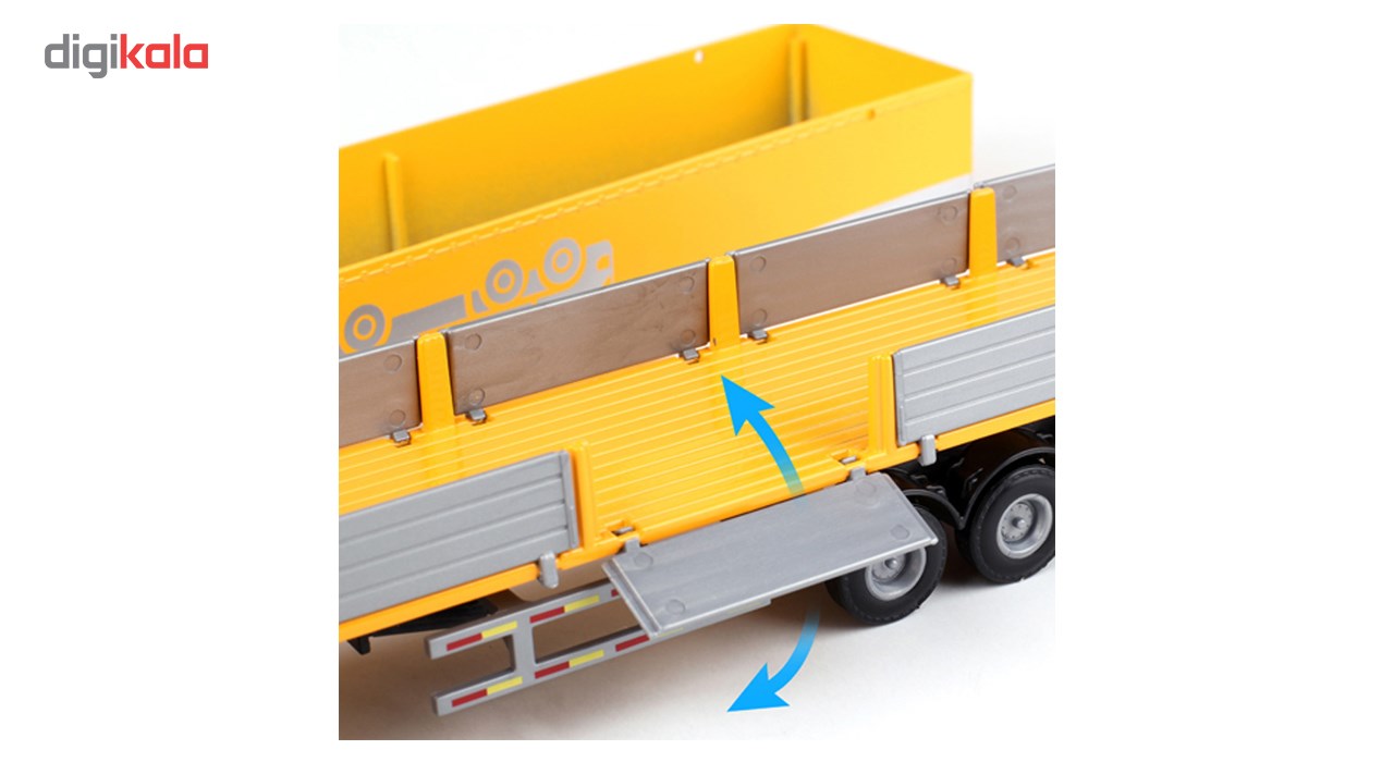 ماشین بازی کایدیوی طرح کامیون ترانزیت مدل Tent Platform Transporter