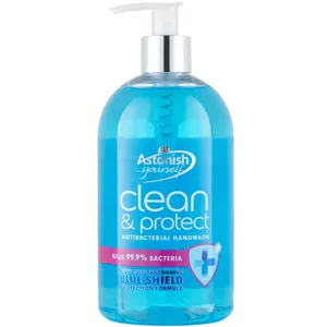 مایع دستشویی آنتی باکتریال استونیش مدل Clean And Protect حجم 500 میلی لیتر