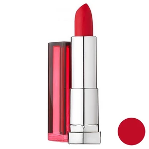 رژ لب جامد میبلین مدل Ral Color Sensational Lady Red 527 NU