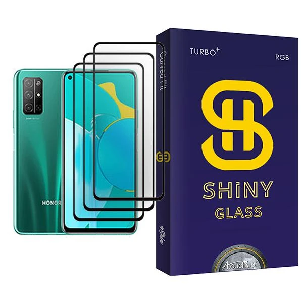 محافظ صفحه نمایش آتوچبو مدل Shiny Glass MIX003 مناسب برای گوشی موبایل شیائومی 30S بسته سه عددی