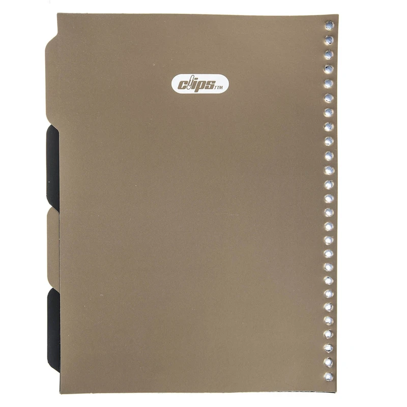 کاغذ کلاسور کلیپس مدل Divider بسته 100 عددی